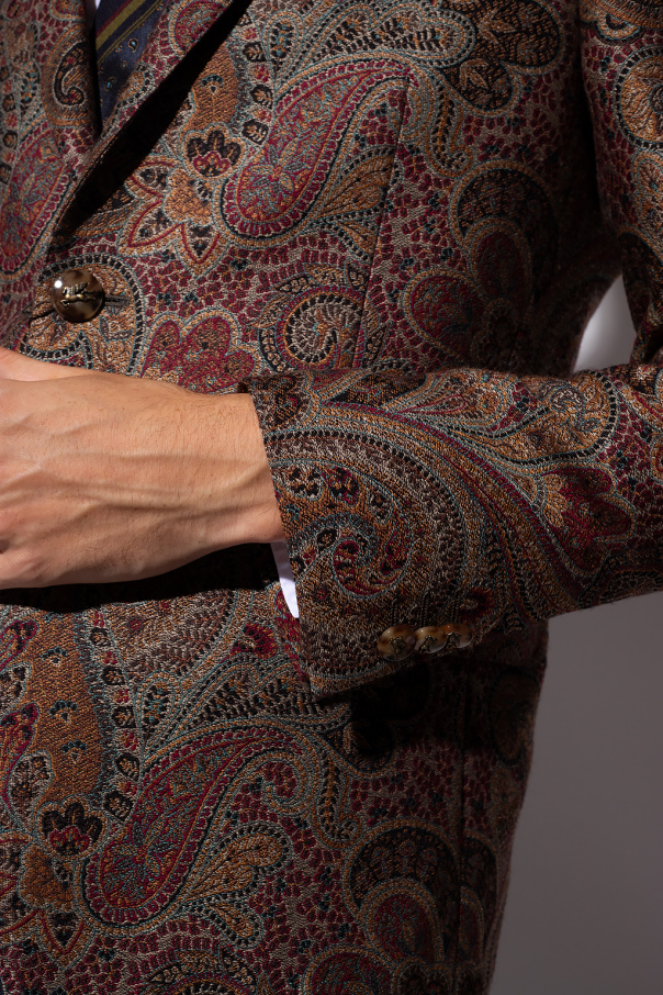 Paisley blazer Etro - SchaferandweinerShops AG - pixie denim